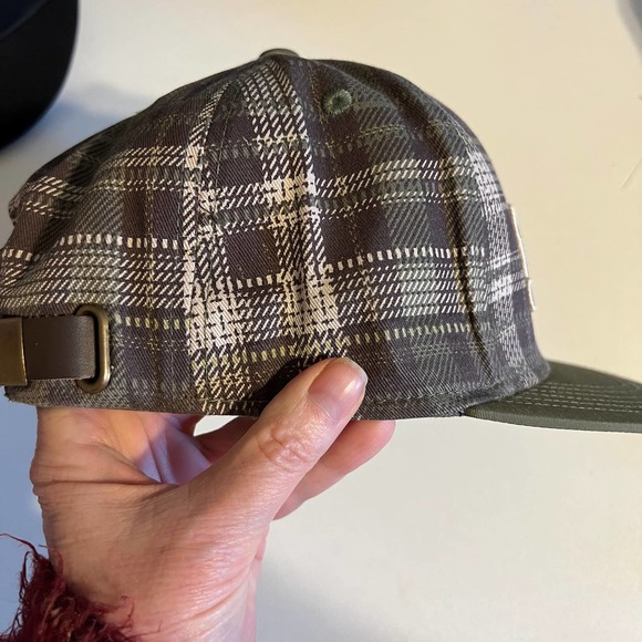 Parish Nation Flat Bill Plaid with Pocket - Picture 5 of 12